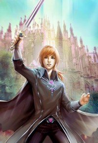 女郎骑着马来